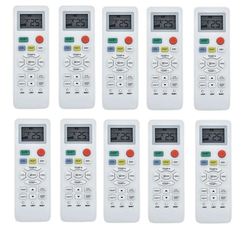 10 Adet sigma ile uyumlu YR-HD01 Klima Kumandası