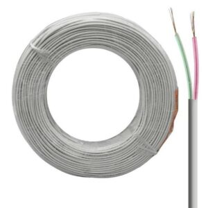 100 Metre 2 Uçlu Telefon Kablosu Köken Kablo- 2 Canlı Uç
