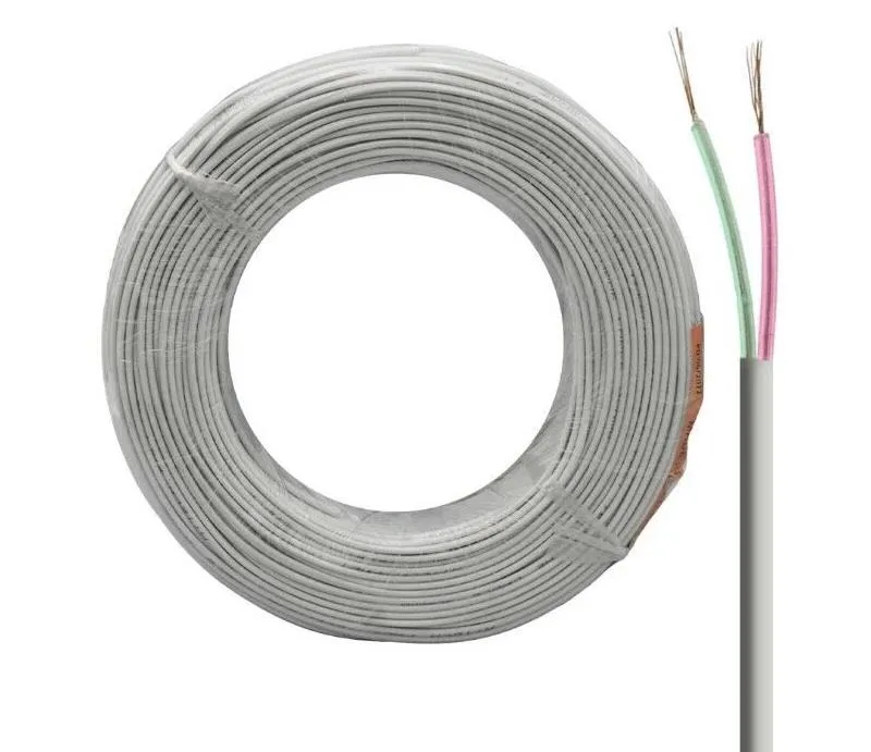 100 Metre 2 Uçlu Telefon Kablosu Köken Kablo- 2 Canlı Uç