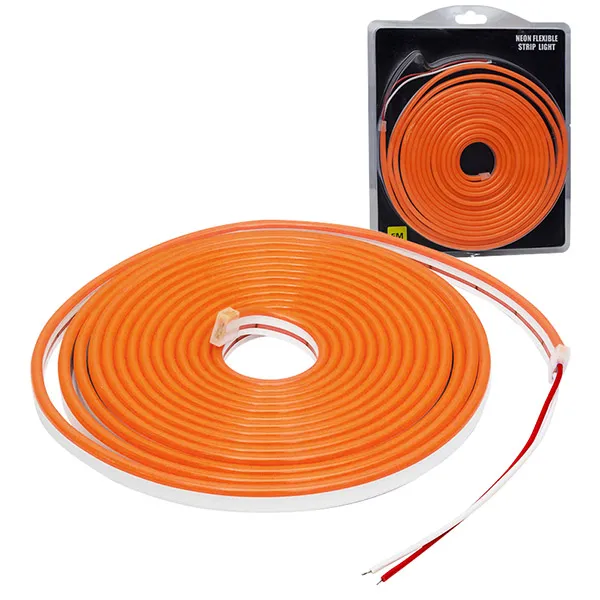 NEON LED ŞERİT ORANJ 5 METRE 12 VOLT