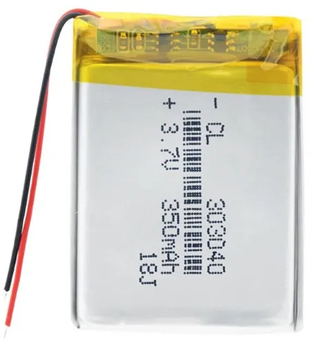 Polymer 303040-350Mah Lipo-Polimer Pil