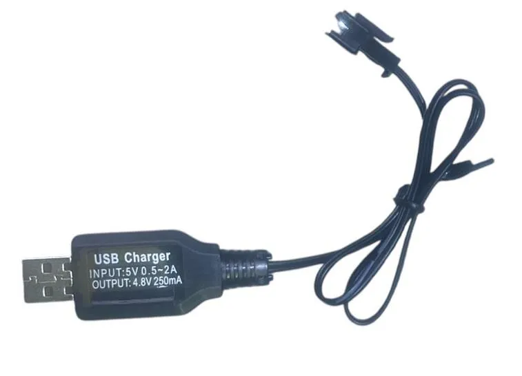 4.8 Volt  Oyuncak Pilleri İle Uyumlu Usb Şarj Aleti
