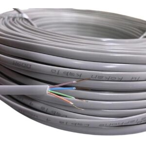100 Metre 4 Uçlu Telefon Kablosu Köken Kablo- 4 Canlı Uç