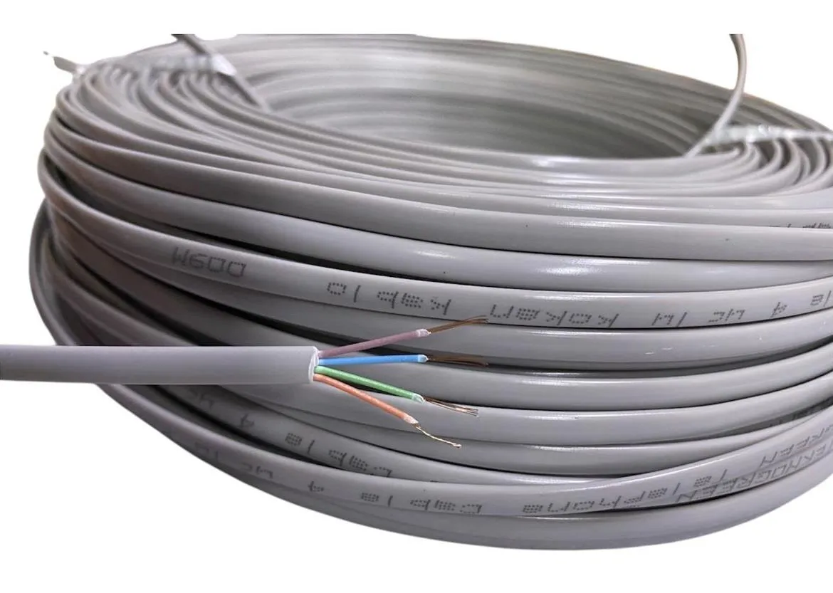 100 Metre 4 Uçlu Telefon Kablosu Köken Kablo- 4 Canlı Uç