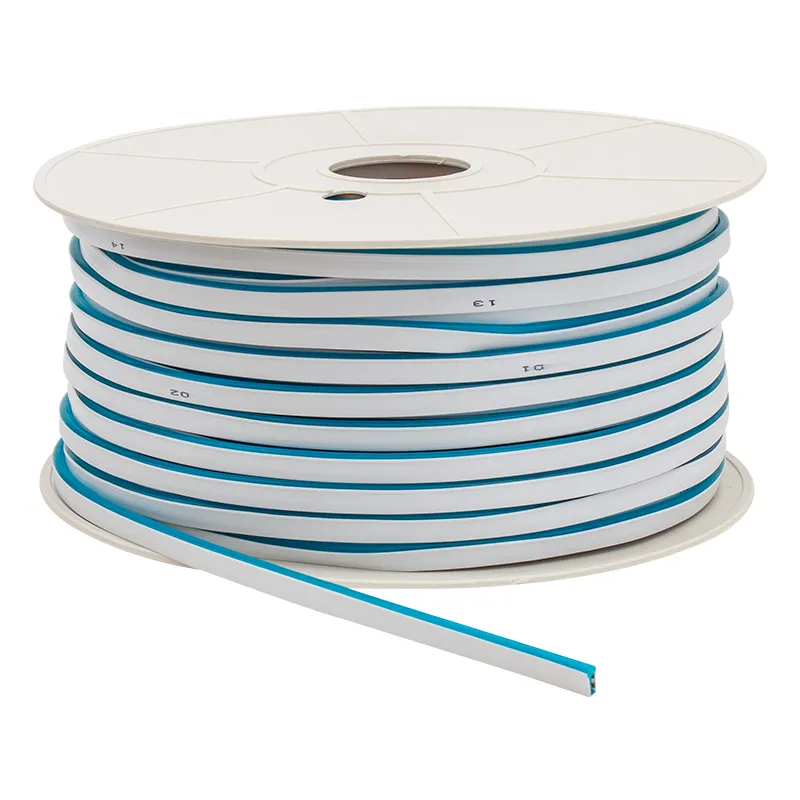 NEON LED ŞERİT BUZ MAVİ 1 METRE 12 VOLT (5,6*12,10MM)