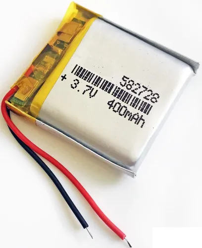 Polymer 582728-400Mah Lipo-Polimer Pil