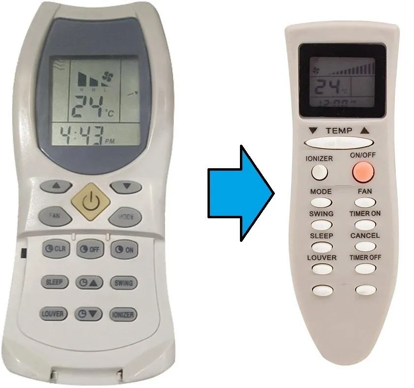 Americool Klima Kumandası-Eşdeğer