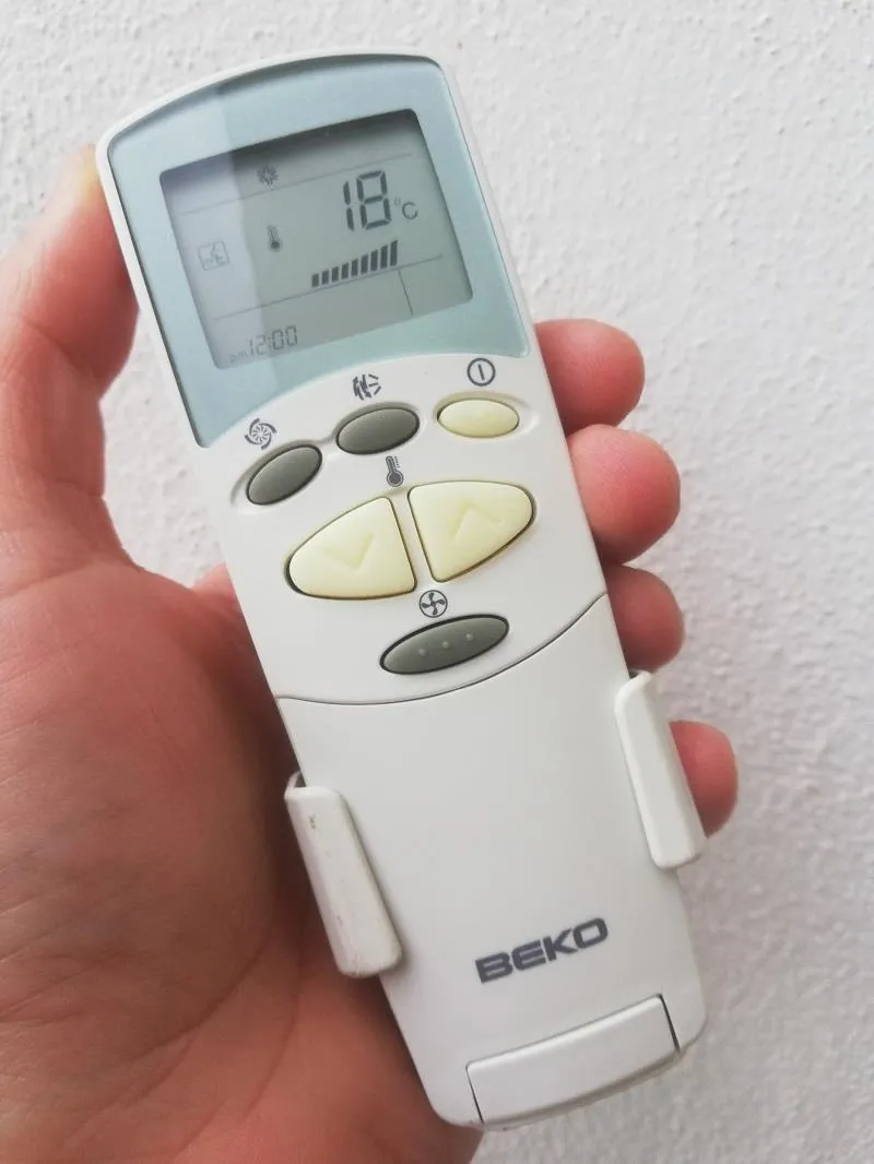 Beko 6711A20107C İle Uyumlu Klima Kumandası