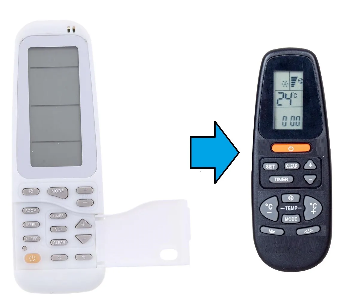 BOSCH Airwell Emailair Electra RC3 RC4 RC7 Klima Kumandası