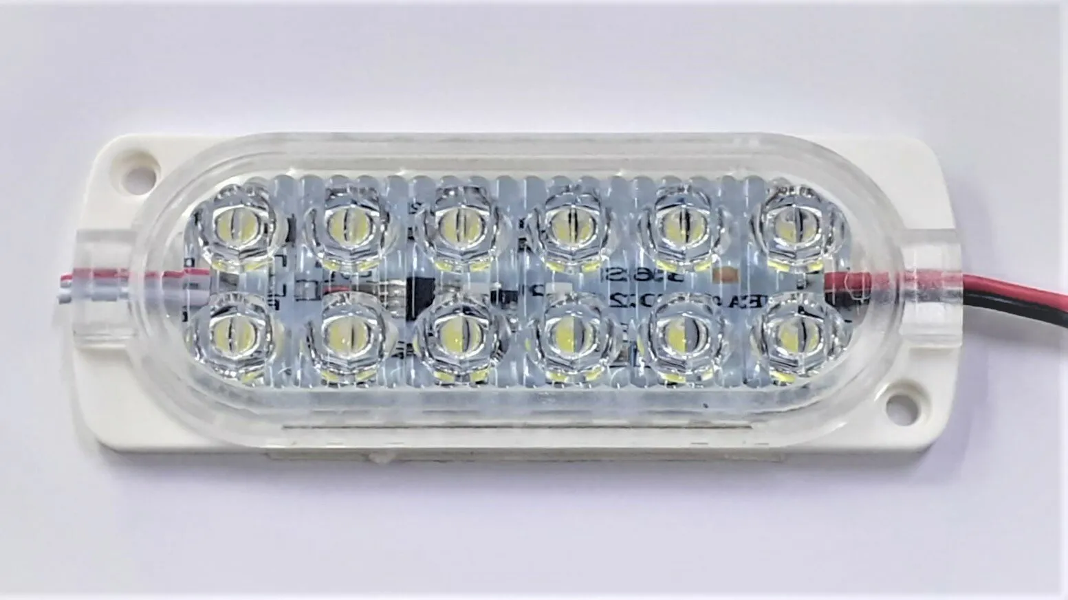 Çakar Modül Beyaz 12 Ledli 12 Volt 2.4 Watt 2 Ad