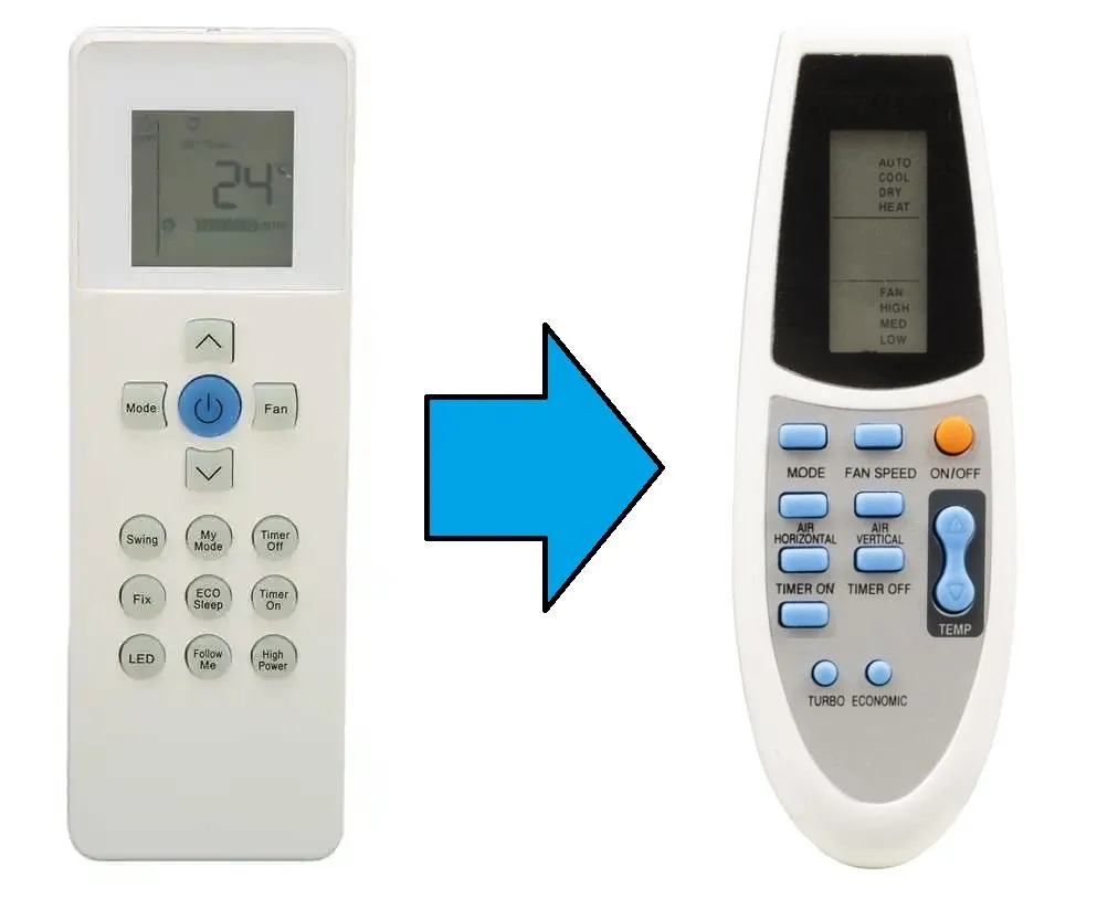 Carrier RG67N BGEF-RG67V BGEF-RG67G(2S)/BGEF Klima Kumanda