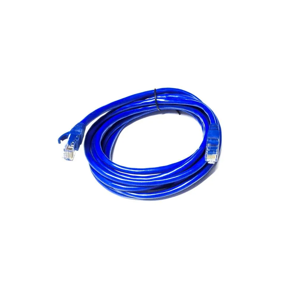 CAT 6 İnternet Kablosu Hazır - 3 Metre Mavi