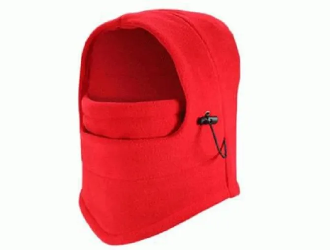 Çok Fonksiyonlu Bere (6 Fonksiyon Bir Arada) - Kırmızı