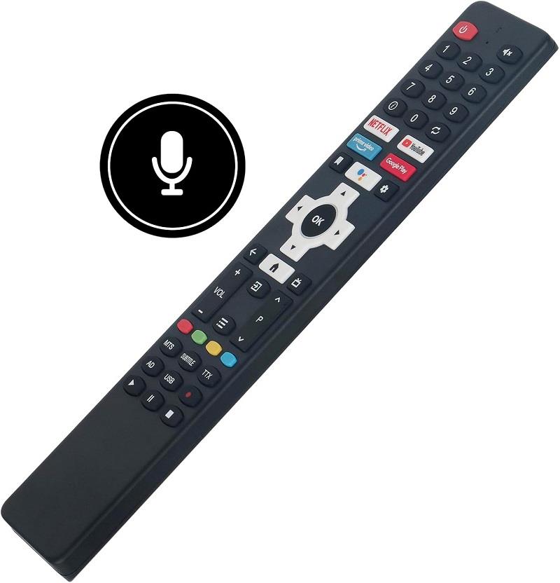conti ile uyumlu Model CT32AN300H Mikrofonlu Google Tv Kumanda-Ses Komutlu - Görsel 3