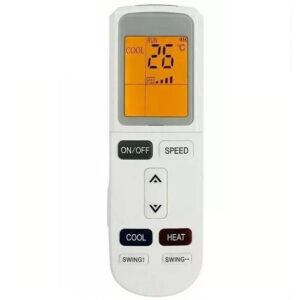 Demirdöküm ile uyumlu Model Ykr-f/05rj Klima Kumandası-Işıklı Ekran