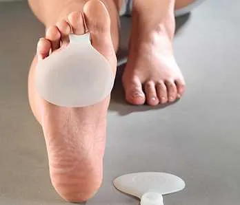 Destekli Silikon Tabanlık Ayak Pedi