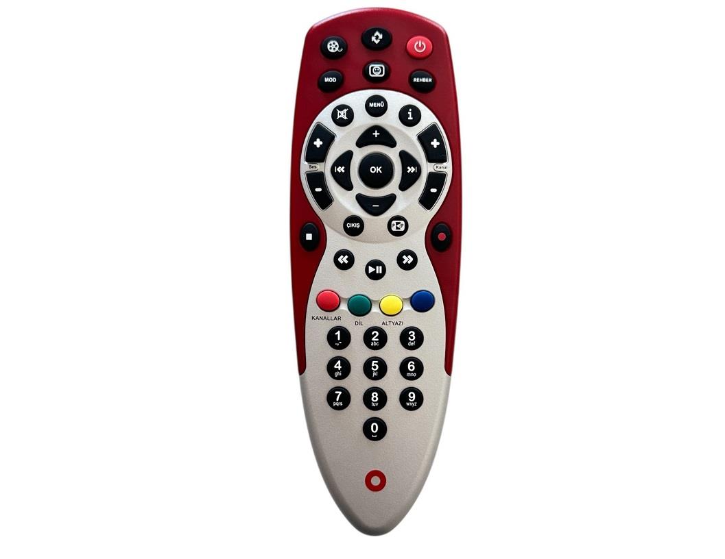 Digitürk Kırmızı Orjinal Kumanda
