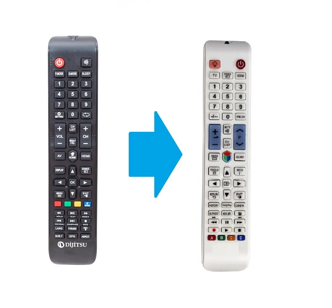 Dijitsu DJT55SH 4K Android Smart LED Televizyon Kumandası -BEYAZ