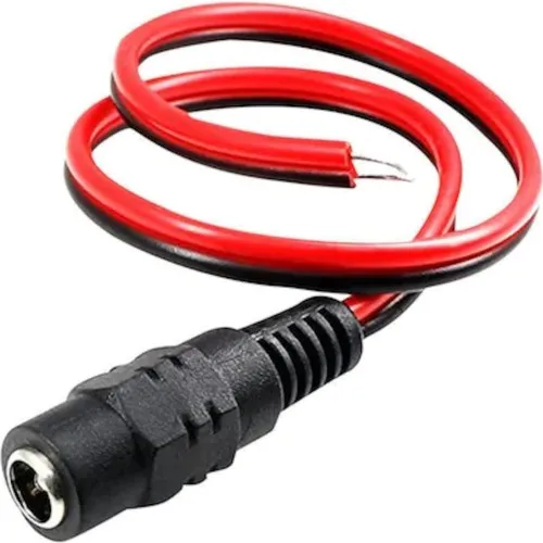 Megatron 10 Adet Güvenlik Kamerası Dişi Power Jack Jak Kablo