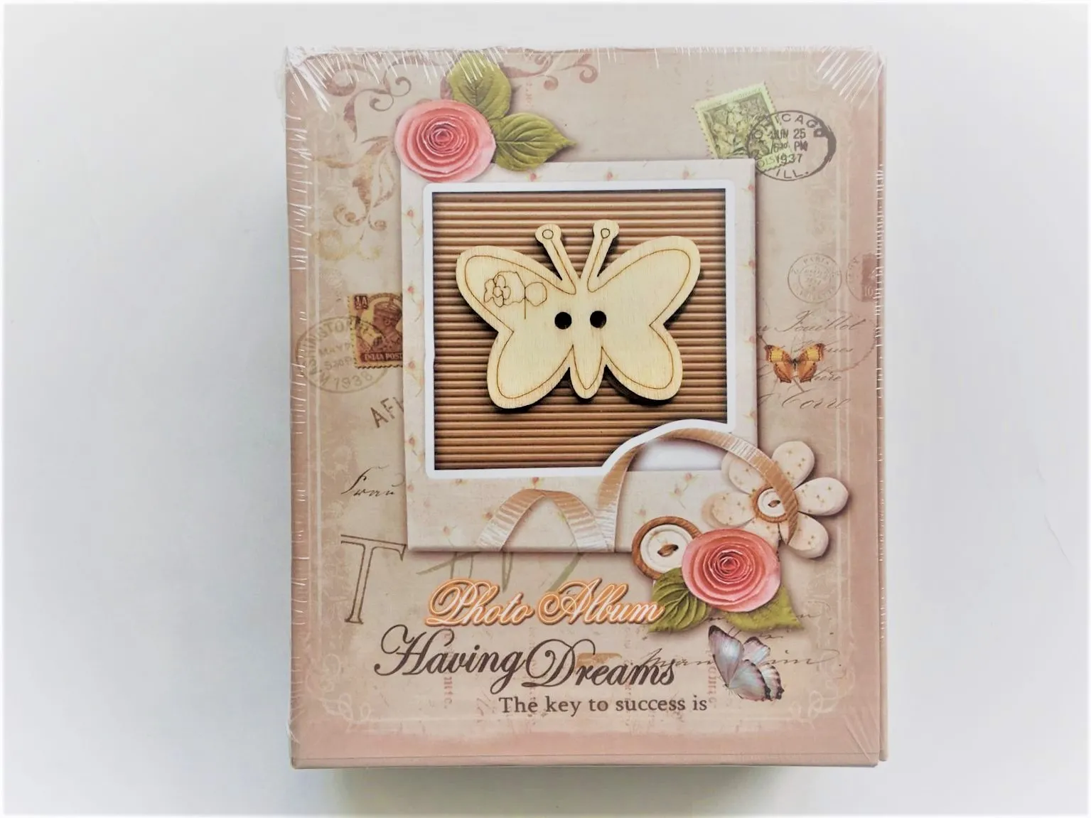 FOGRAF ALBÜMÜ .KELEBEK KABARTMALI.