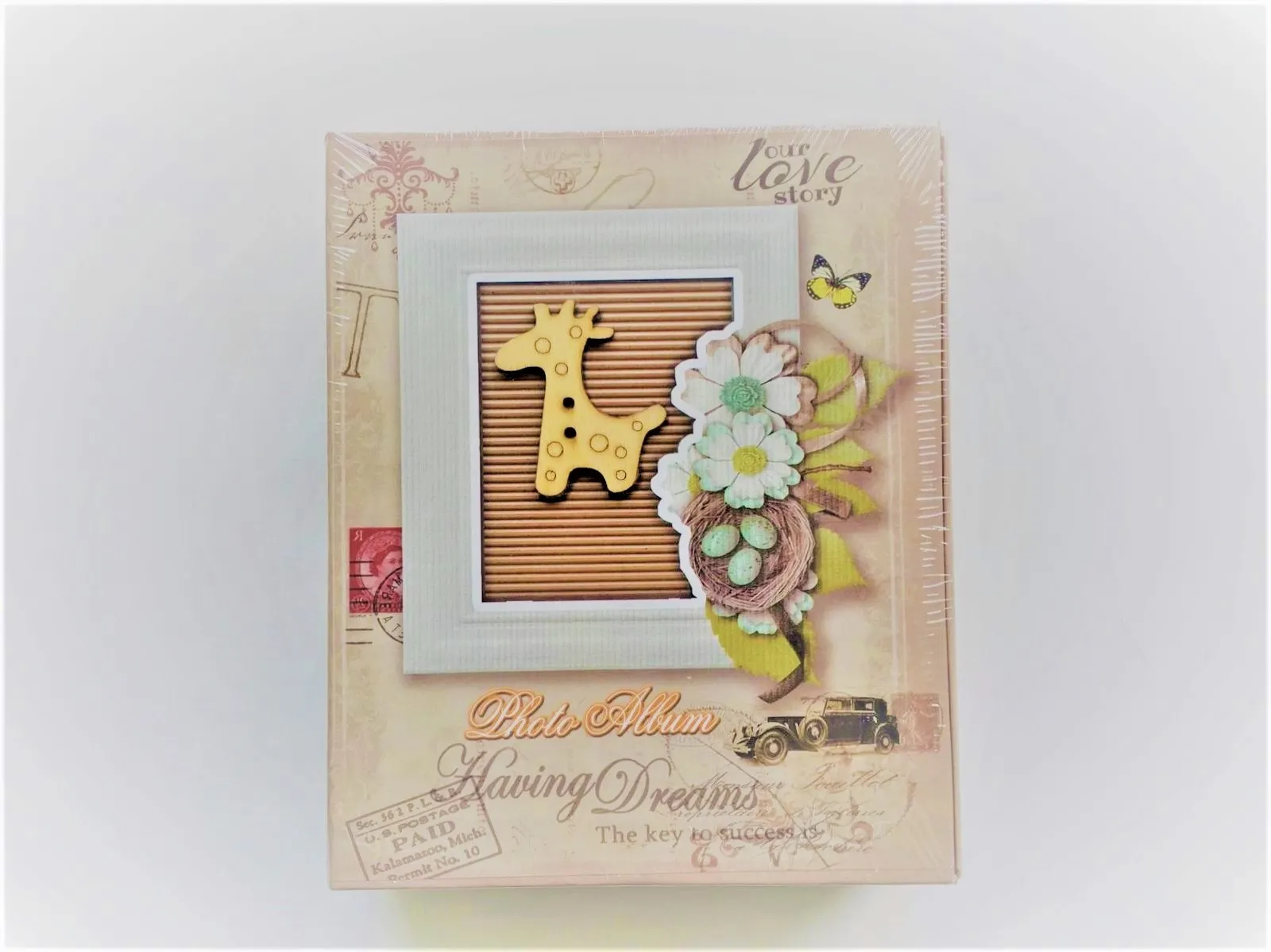 FOĞRAF ALBÜMÜ.TAHTA AT KABARMALI