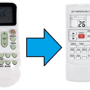 fujiplus ile uyumlu Model ykr-k/001e Klima Kumandası