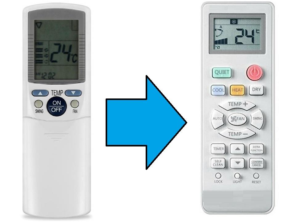 haier YR-D23 YL-D09 YR-D01 YR-D03 YR-D02 Klima Kumandası