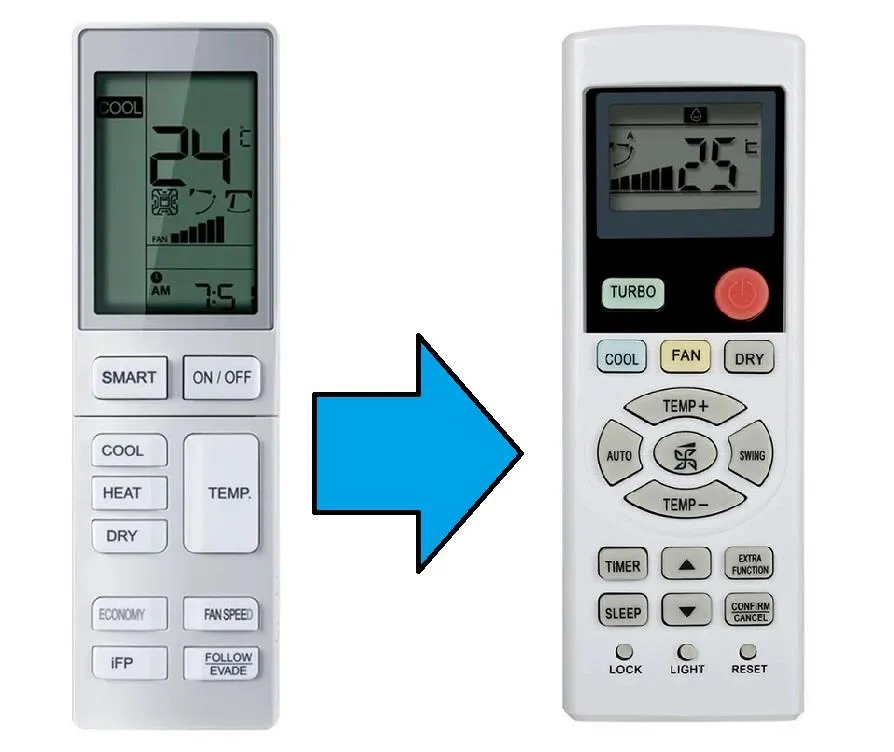 Haier YR-HBS01 Klima Kumandası-Sadece Soğuk Mod