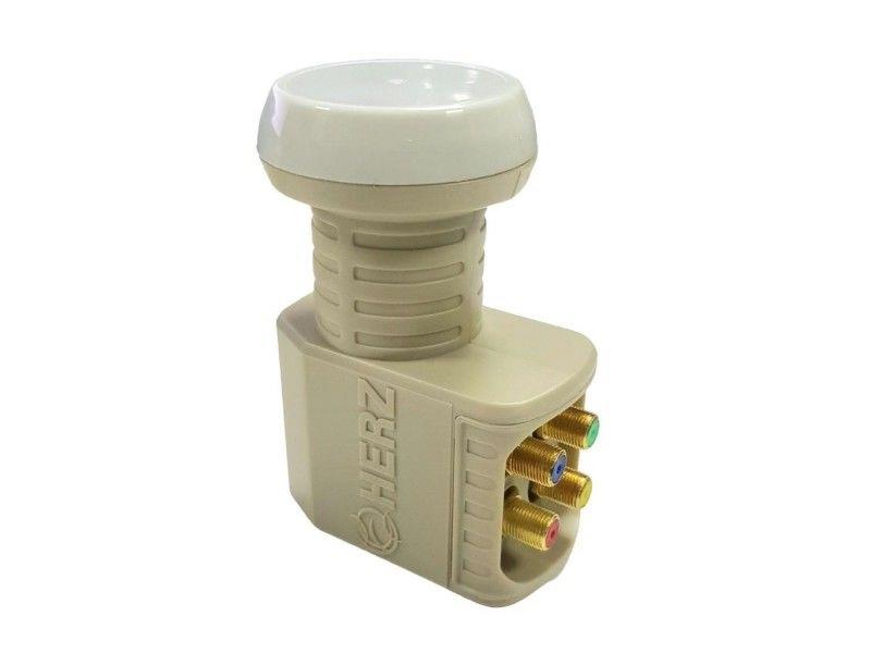 Herz 4lü Dört Çıkışlı Quad Full Hd 4k Uydu Anten Lnb Elembi