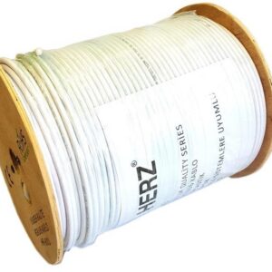 Herz RG6-U6 Uydu Anten Kablosu-300 metre beyaz