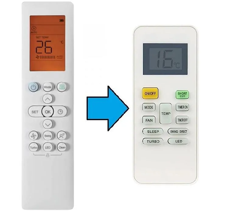 İmmergas Klima Kumandası-Resimde Sağdaki Gönderilir