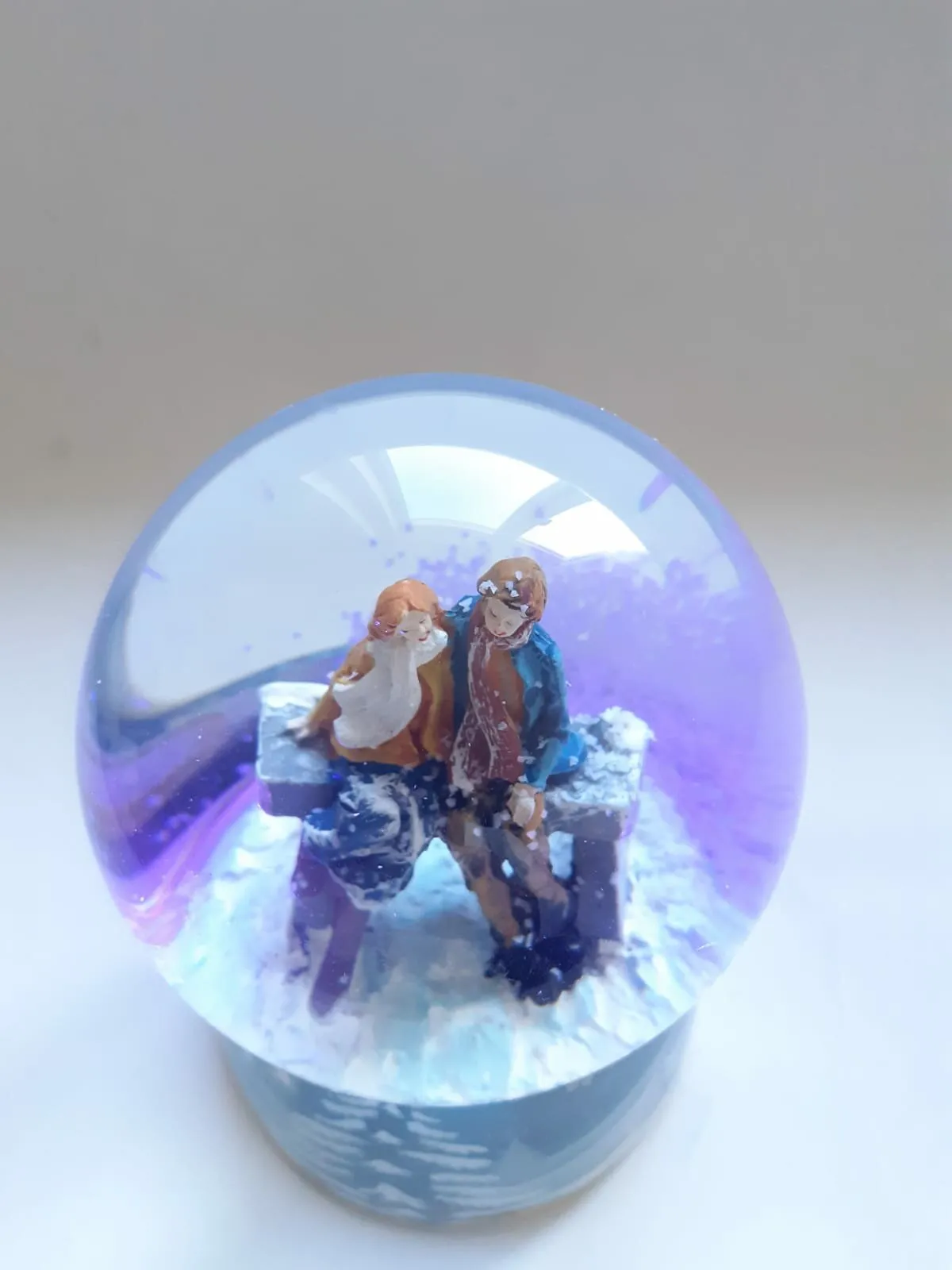 Işıklı Müzikli Sihirli Kar Küresi Sevdiklerinize Hediye NO 8