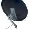 Kalın Saclı Siyah 70 cm Uydu Çanak Anteni