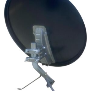 Kalın Saclı Siyah 70 cm Uydu Çanak Anteni