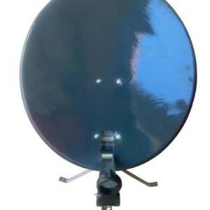 Kalın Saclı Siyah 80 cm Uydu Çanak Anteni