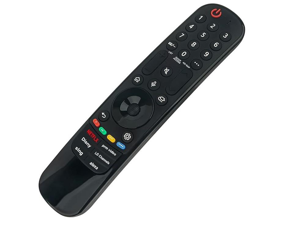 lg ile uyumlu Model Akb76045003 Webos Smart Tv Kumanda-Mikrofonlu