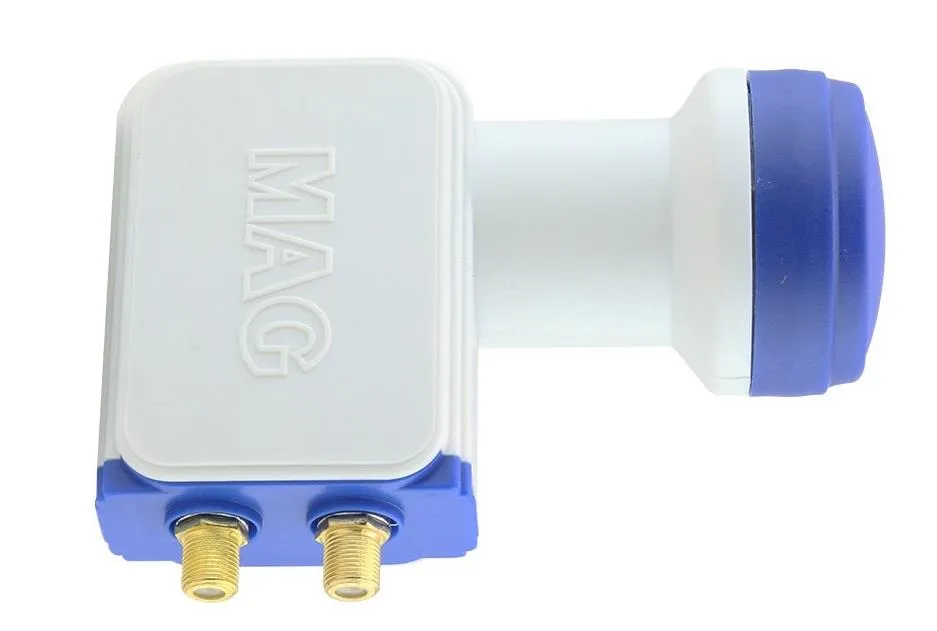 Mag 2 Çıkışlı İkili Çiftli Lnb Elembi Gold Başlıklı-4k Ultra Hd