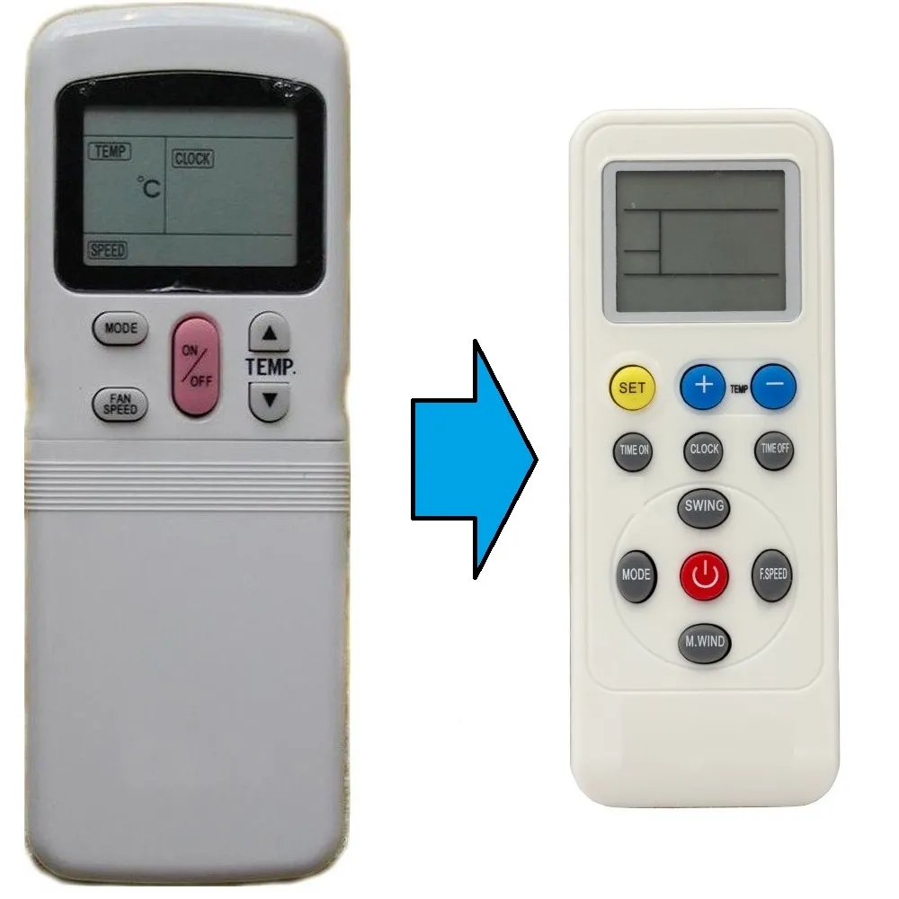 MİDEA MSF-24 HR Klima Kumandası - Eşdeğer