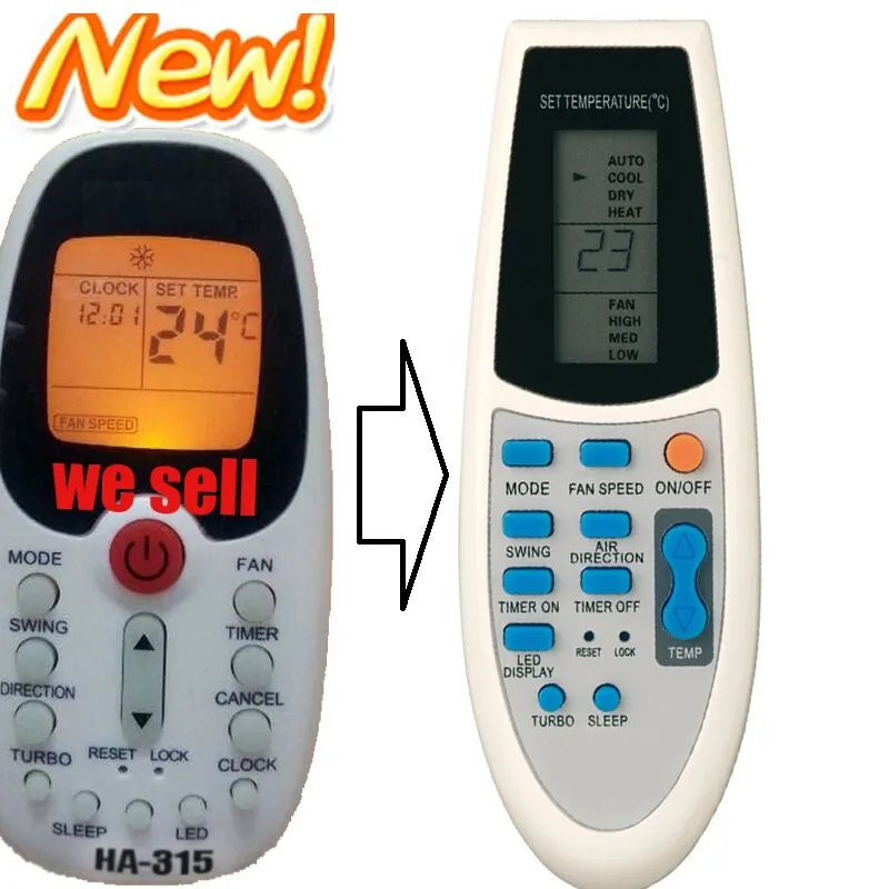 Midea R06-BGE Klima Kumandası - Eşdeğer