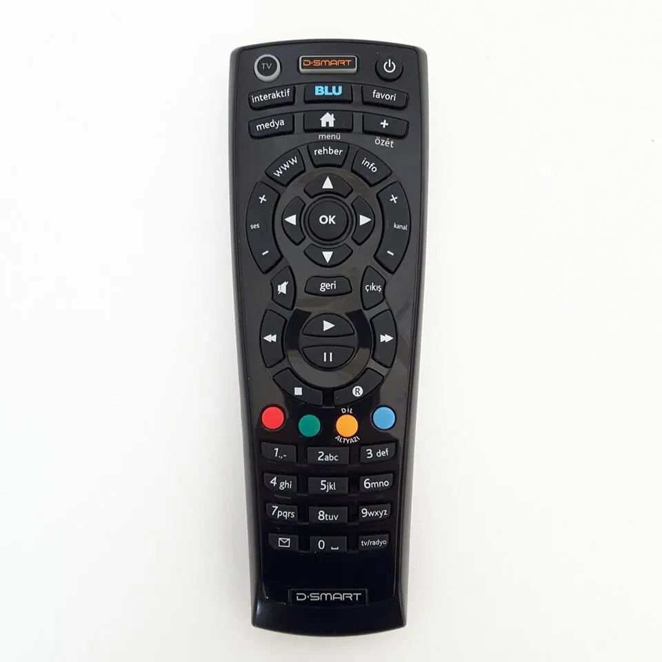 Orjinal D-SMART HD Uydu Alıcısı Kumandası