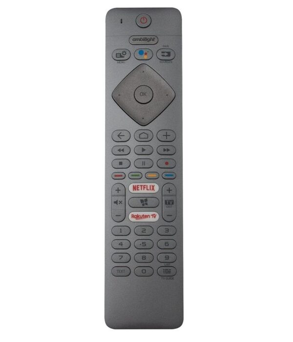 philips ile uyumlu Model 55PUS7304/62 Mikrofonlu Smart TV Kumanda-Gri