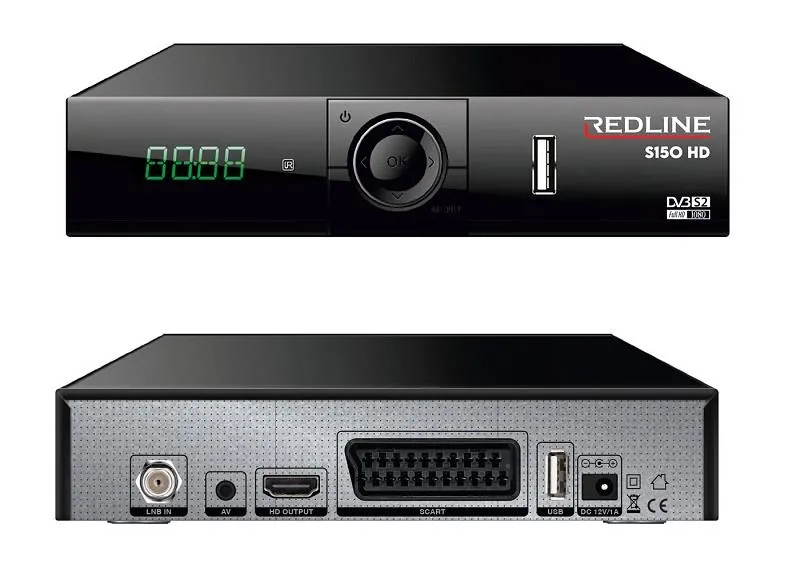 Redline S150 Kasalı HD Uydu Alıcı-Hdmı ve Scart Bağlantı Özellikli