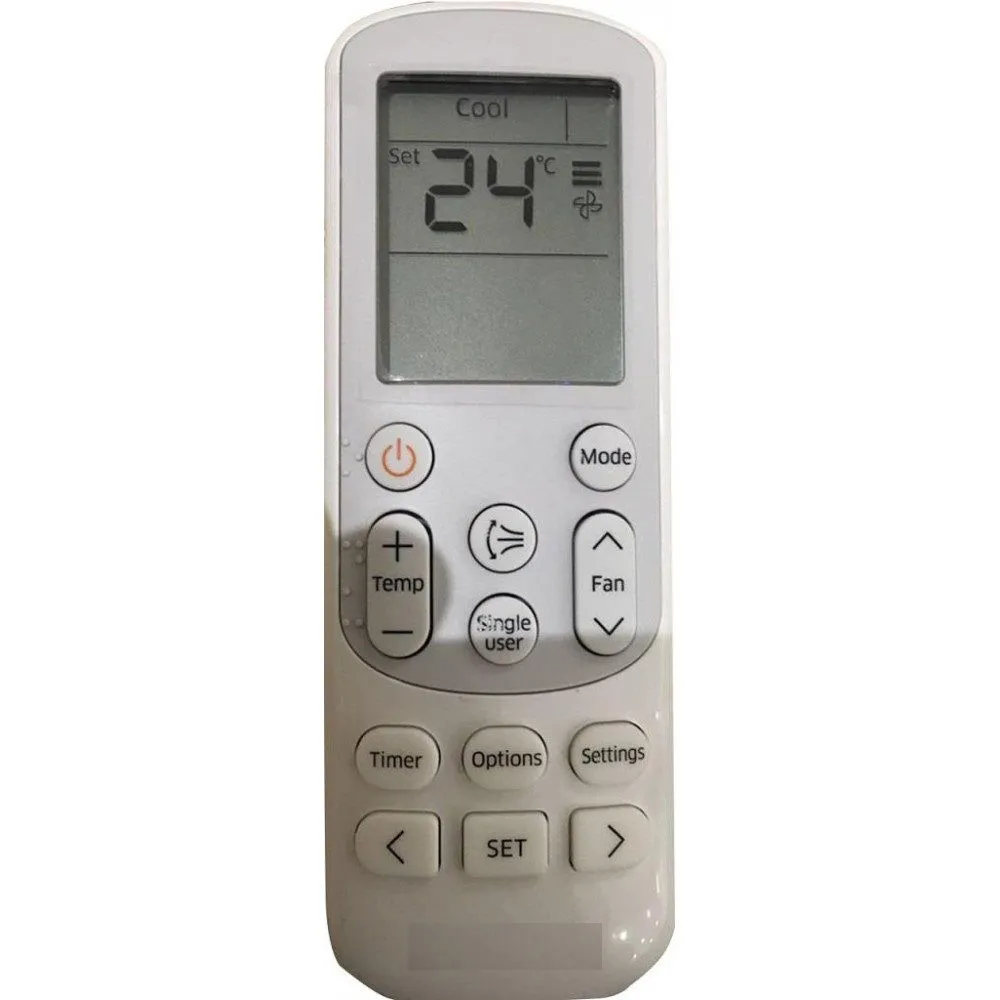 Samsung ile uyumlu DB93-15169C DB93-15169D - AR09HSSFRWK AR12HSSFRWK Klima Kumandası