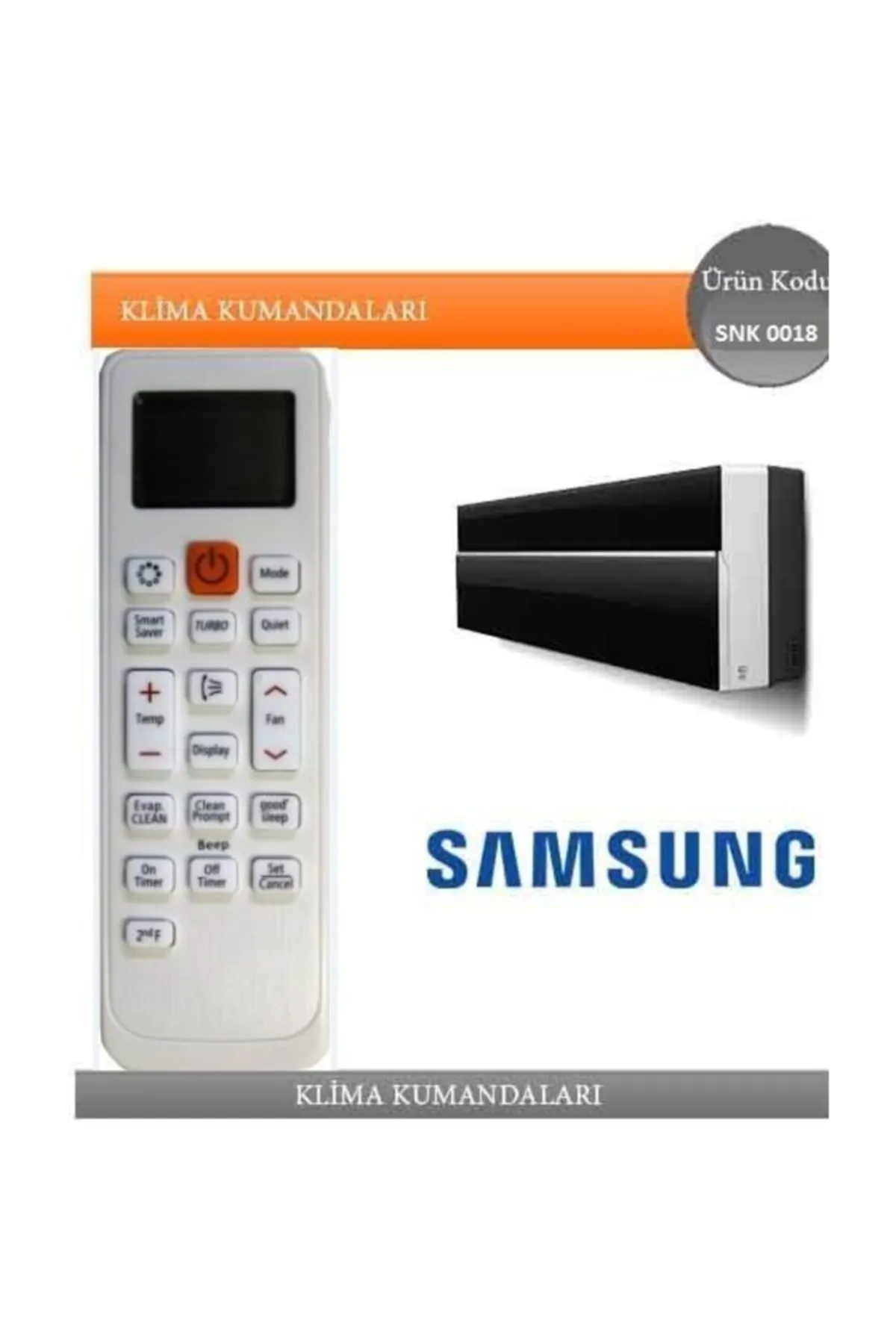 Samsung ile uyumlu Klima Kumandası