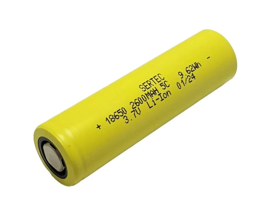 Sertec 18650 3.7V 2600 Mah 5C Li-Ion Şarjlı Pil-1 Adet