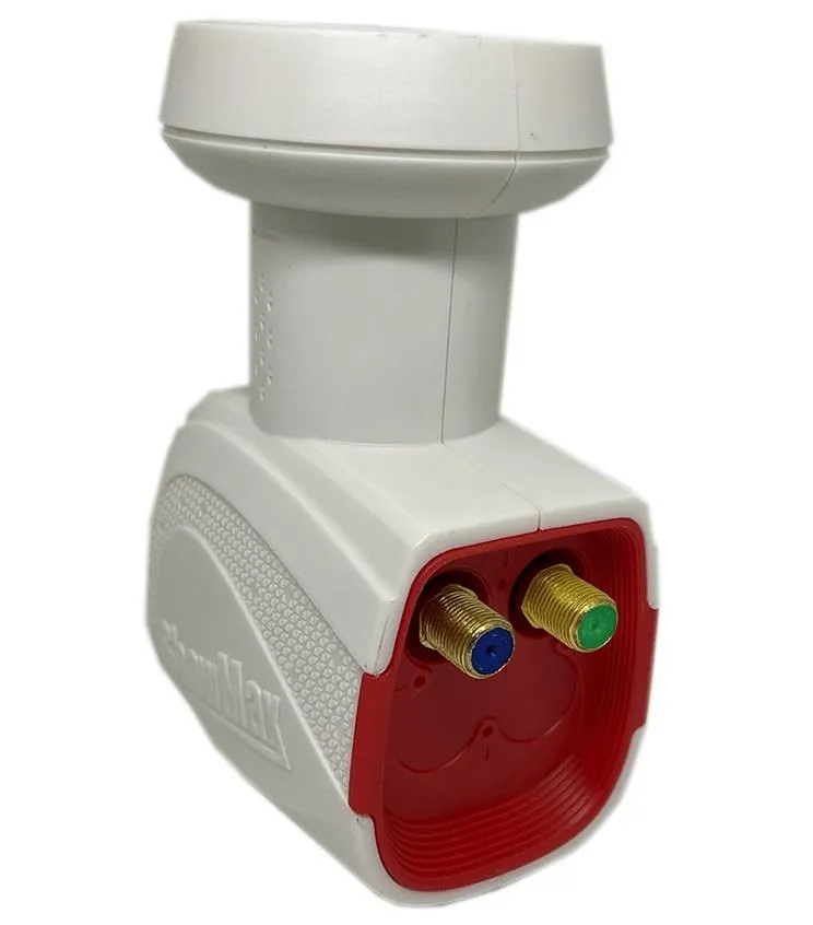 Showmax 2 Çıkışlı İkili Uydu Çanak Anten Uyumlu Elembi Lnb-Su Korumalı Kapaklı