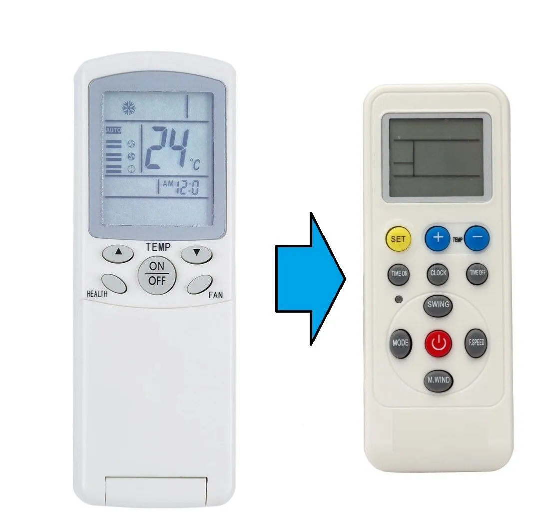 SİGMA SGM08DMA Klima Kumandası-Eşdeğer