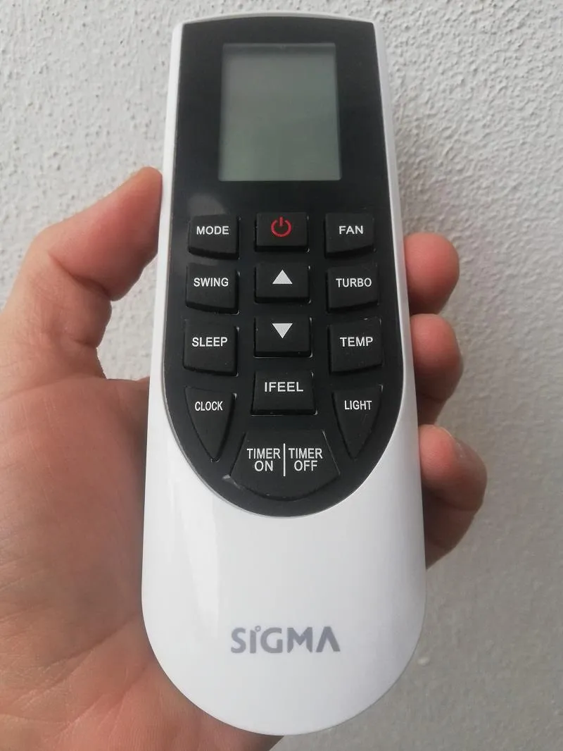 Sigma YAN1F1 İle Uyumlu Klima Kumandası