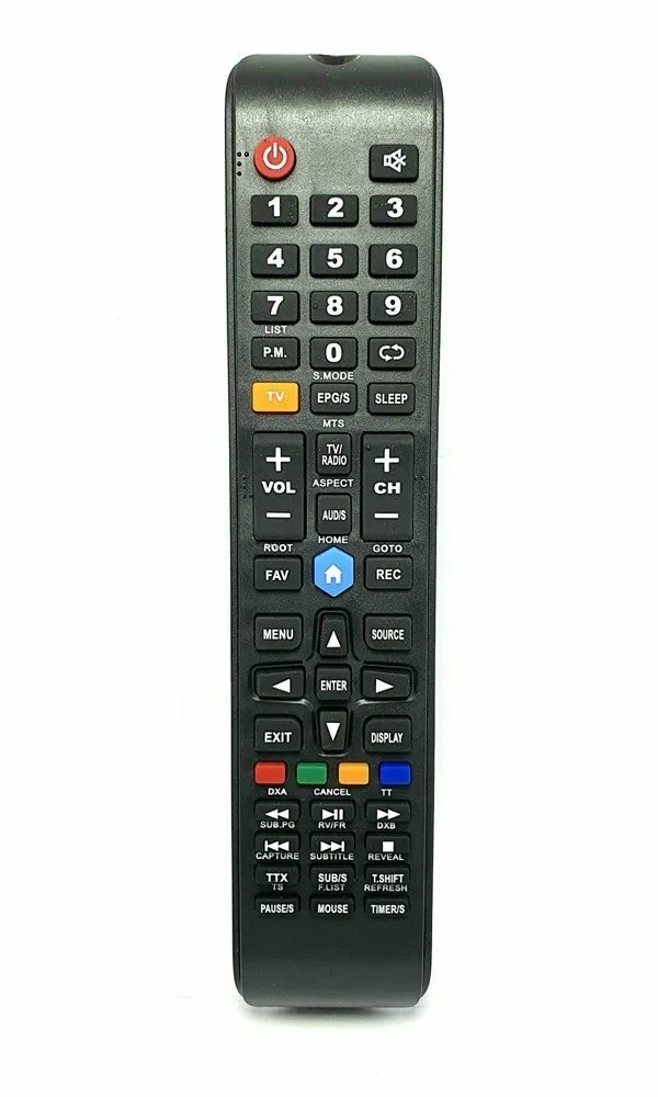 Skytech Smart Led Televizyon Kumandası Mavi Home Tuşlu