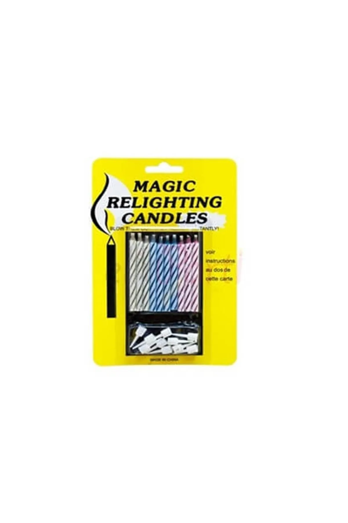 Sönmeyen Şaka Mum -10 Adet